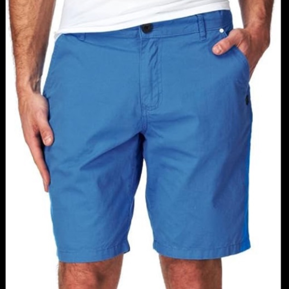 SHORT-Slim Fit Sodalite Blue